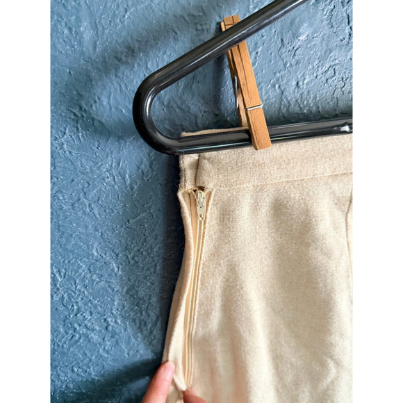 VINTAGE G.J. Forbes Plaid Striped Pleated Skirt - Picture 5 of 7